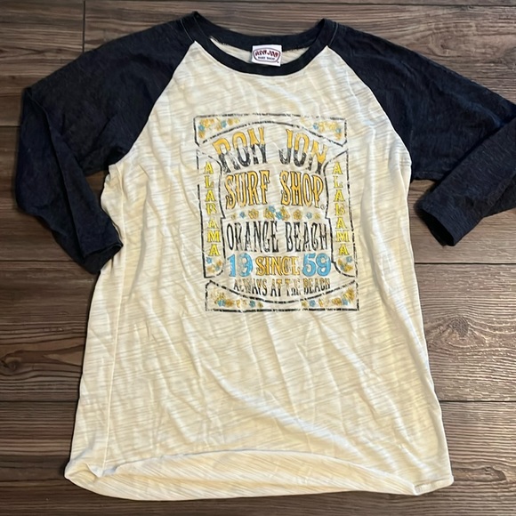 3/4 Sleeve Ron Jon Surf Shop Tee-OB Alabama! - Picture 1 of 3